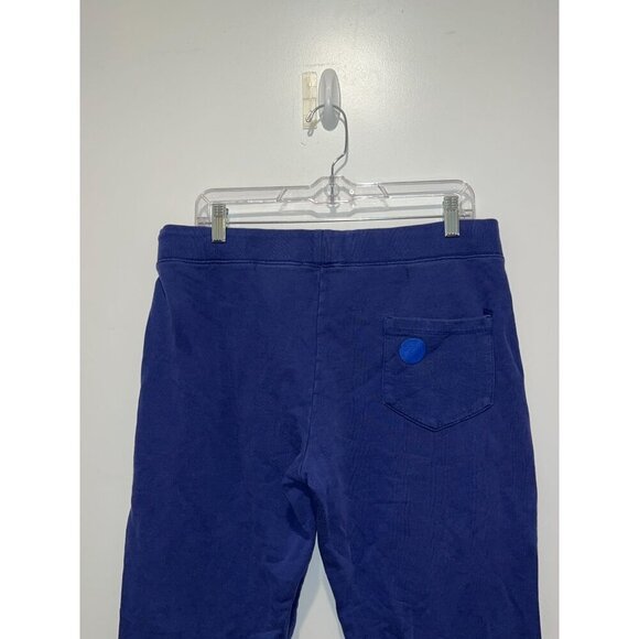 Versace Navy Blue Slim Fit Joggers Track Pants Men's Size XL - Picture 5 of 13